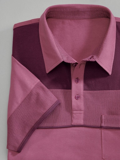 Catamaran Kurzarm-Poloshirt - rosenholz