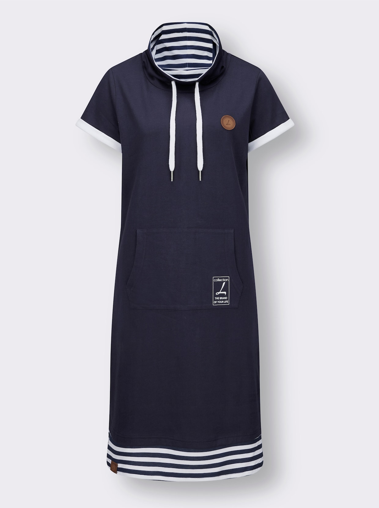 Jerseykleid - marine
