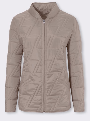 Steppjacke - taupe