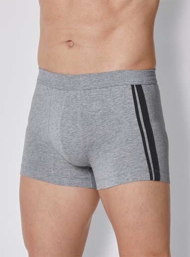 Schiesser Boxerky - šedá-melír