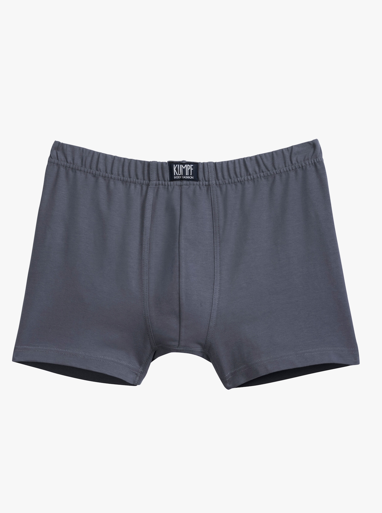Kumpf Pants - mittelgrau + weinrot