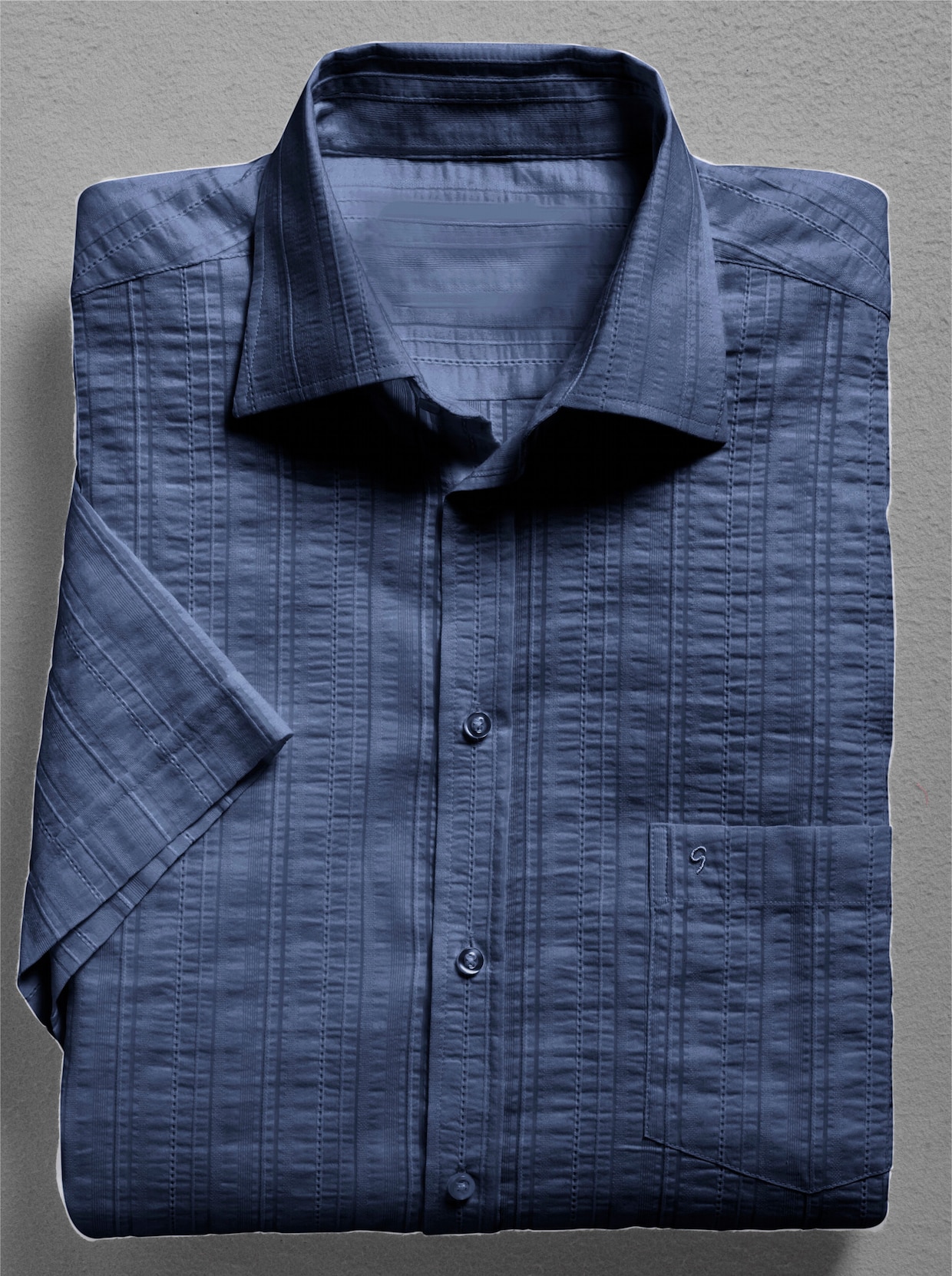 Hemd - jeansblau