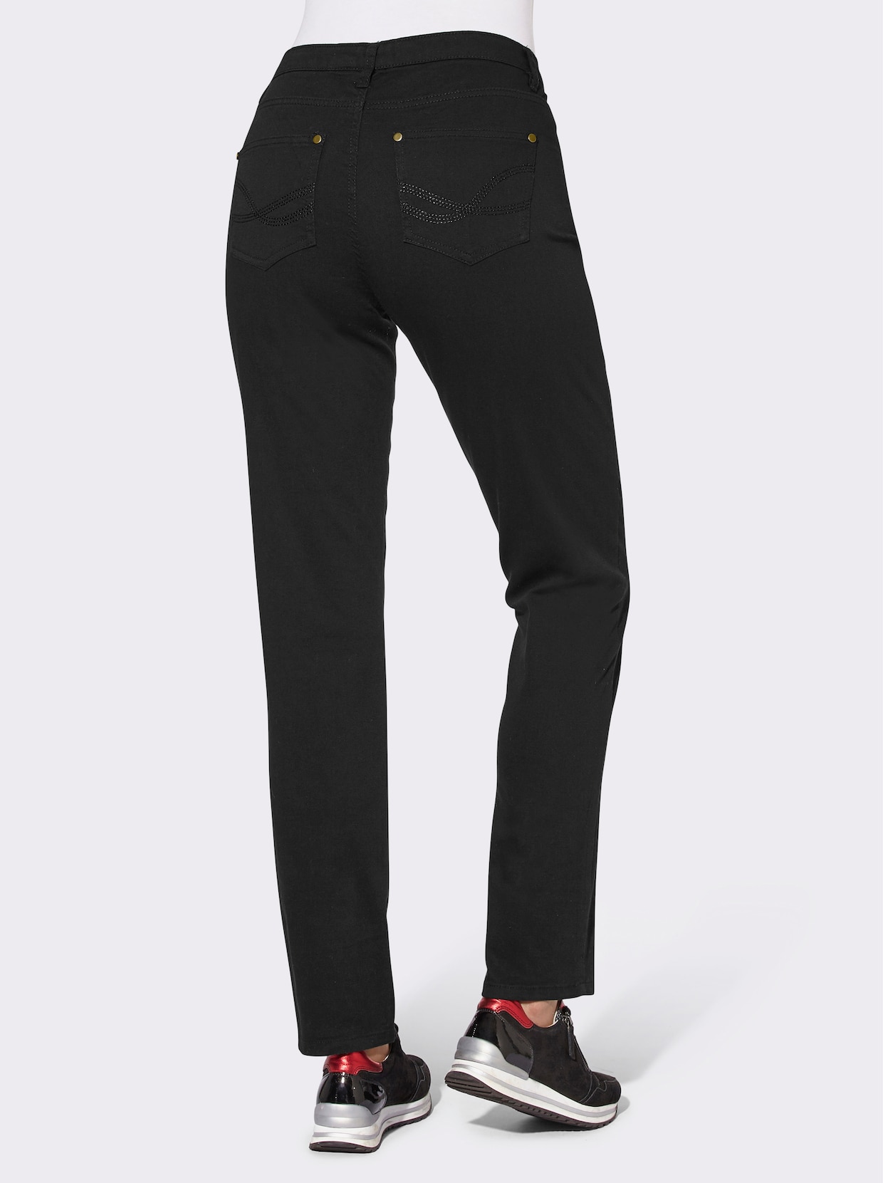5-Pocket-Jeans - schwarz