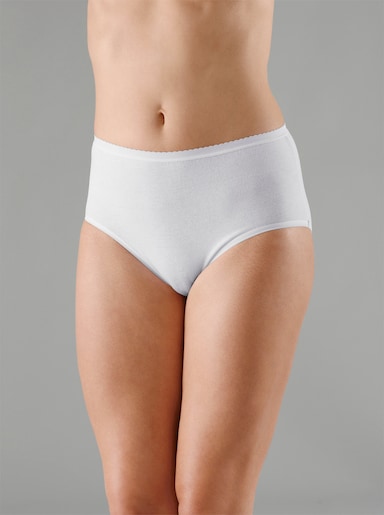 wäschepur Taillenslip - 5x weiss